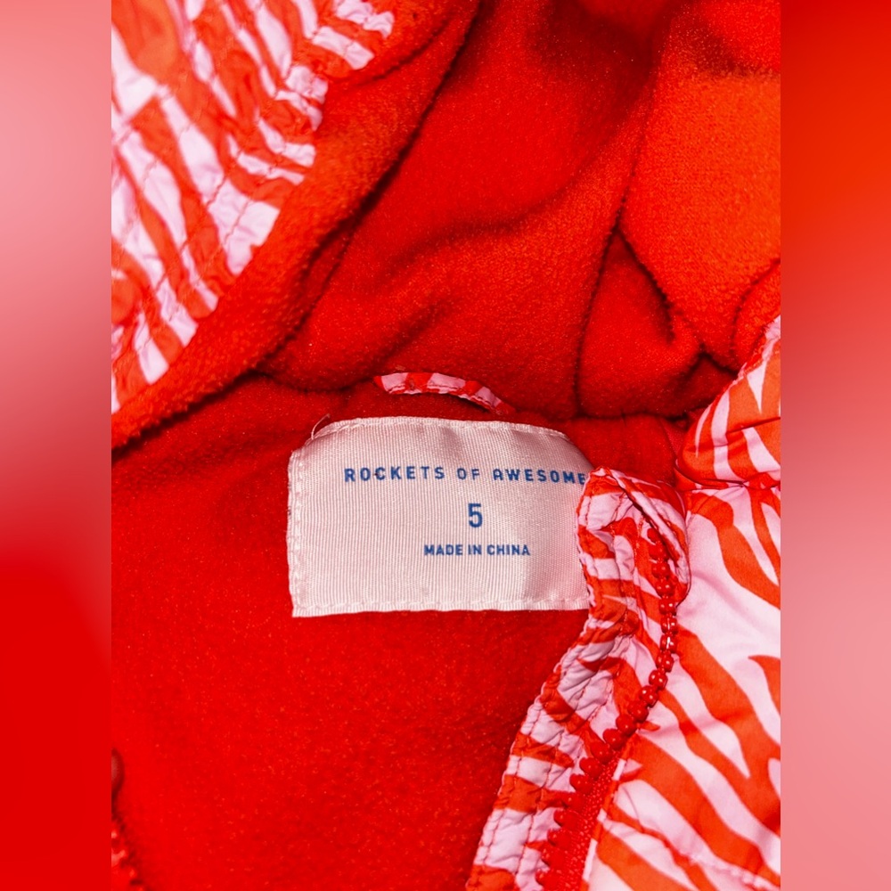 Rockets of Awesome Jacket Size 5